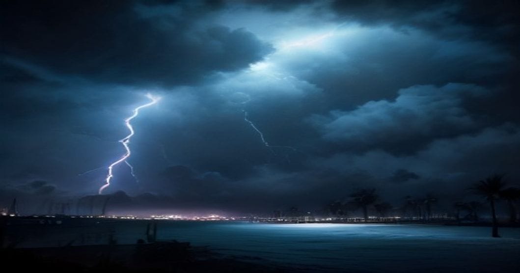 Vazamento de GTA VI mostra furacão no mar: tempestade impressionante